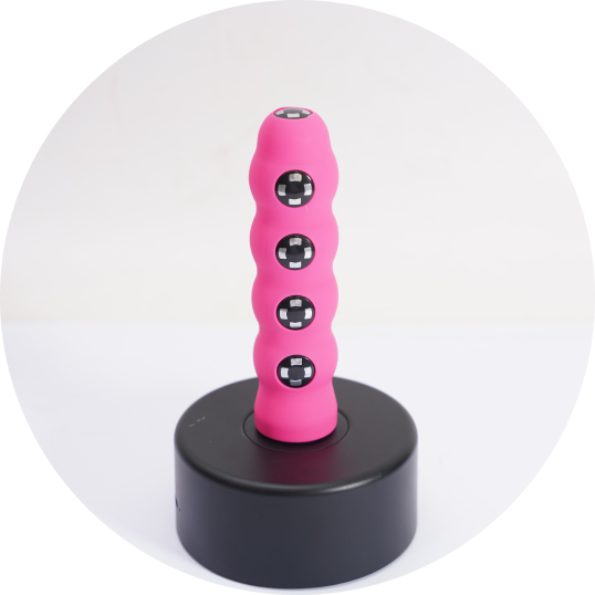 Lady with flower Image